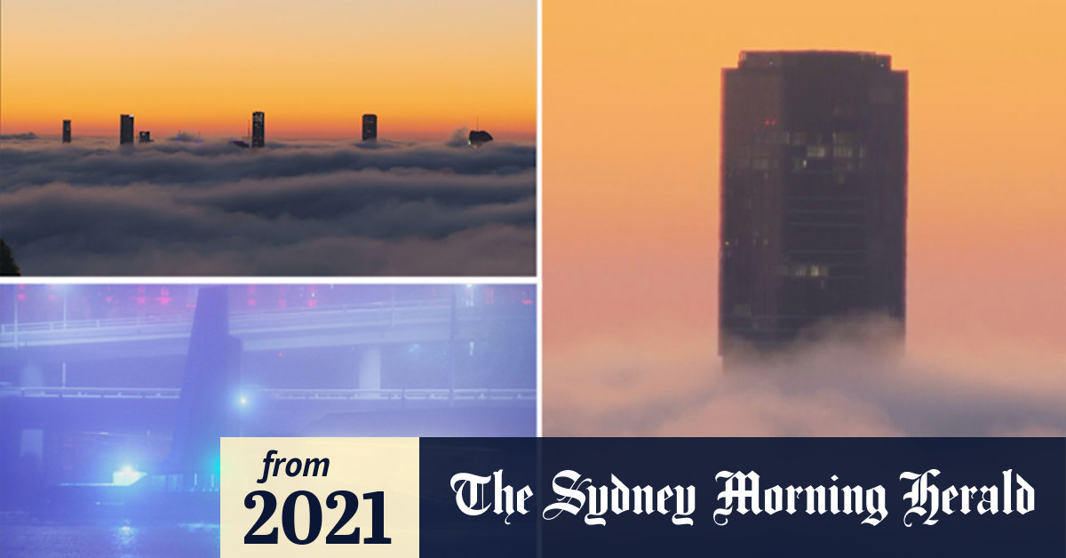 Video Thick fog blankets Brisbane